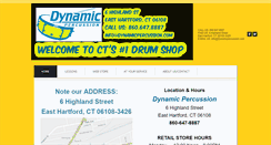 Desktop Screenshot of dynamicpercussion.com